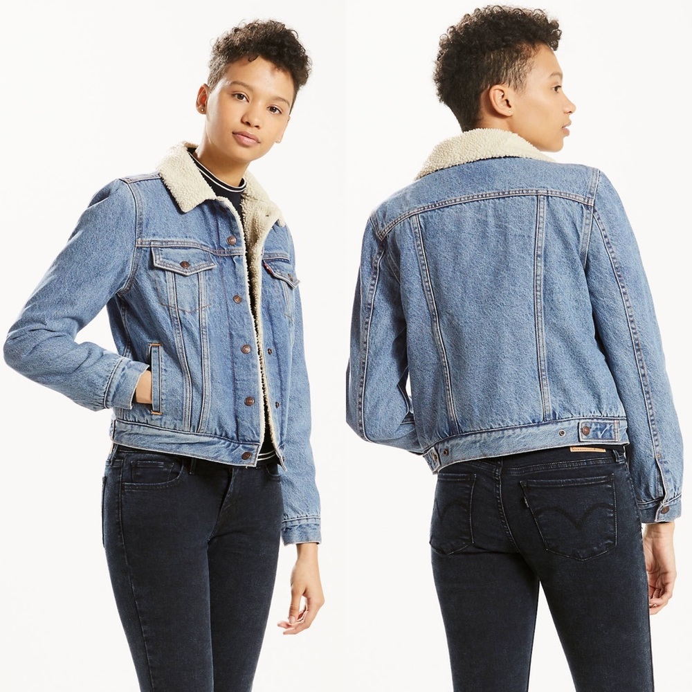 New! Levi’s | Original Sherpa Fur Trucker Jacket